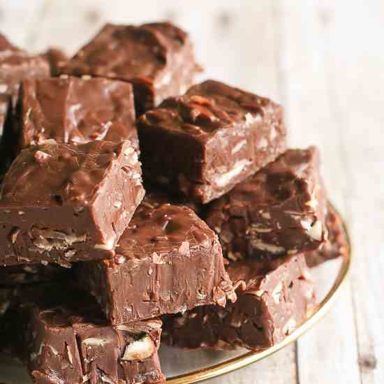 Almond Joy Fudge