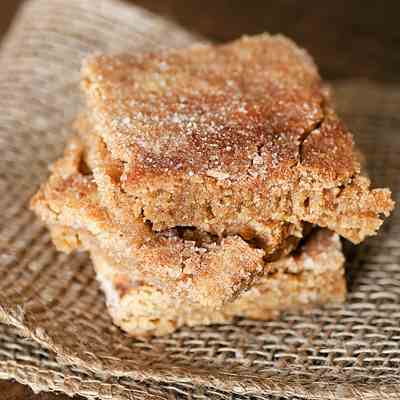 Snickerdoodle Bars: So Good!