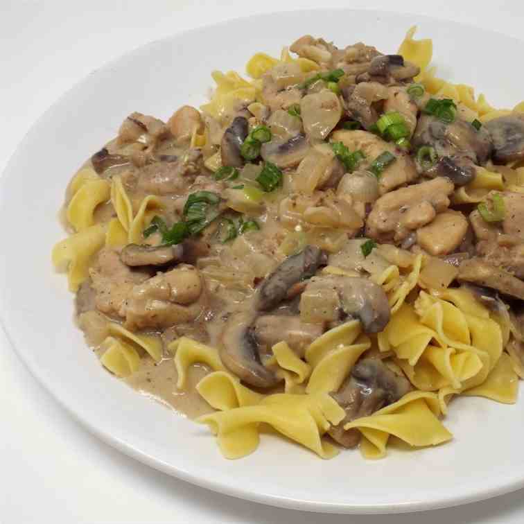 Chicken Stroganoff