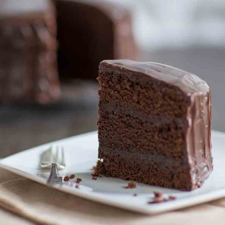 Chocolate and Beetroot Layer Cake