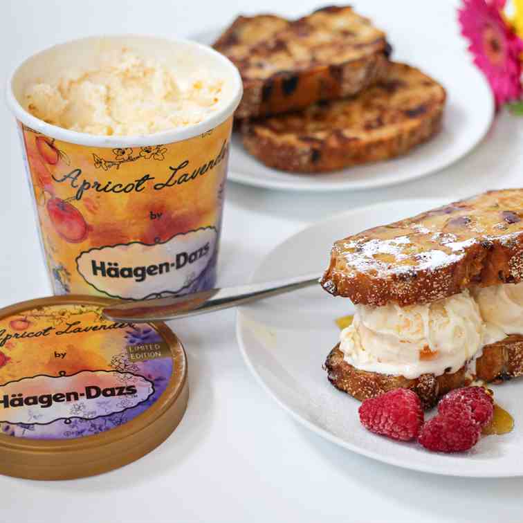 French Toast Ice Cream Sandwich