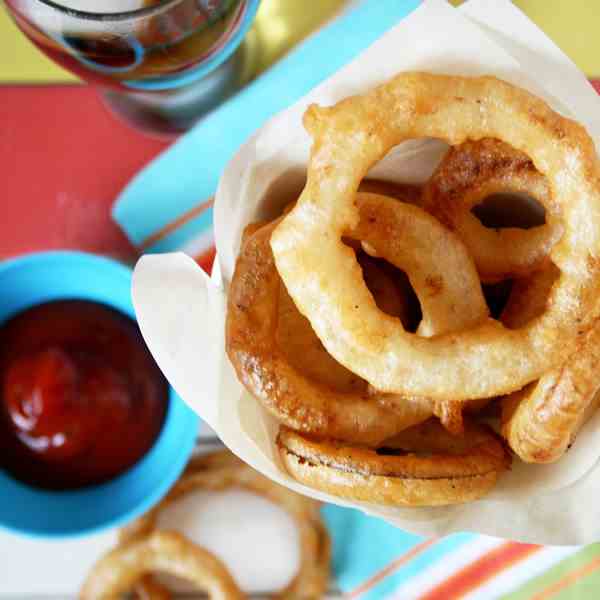 Beer Battered Onion Rings