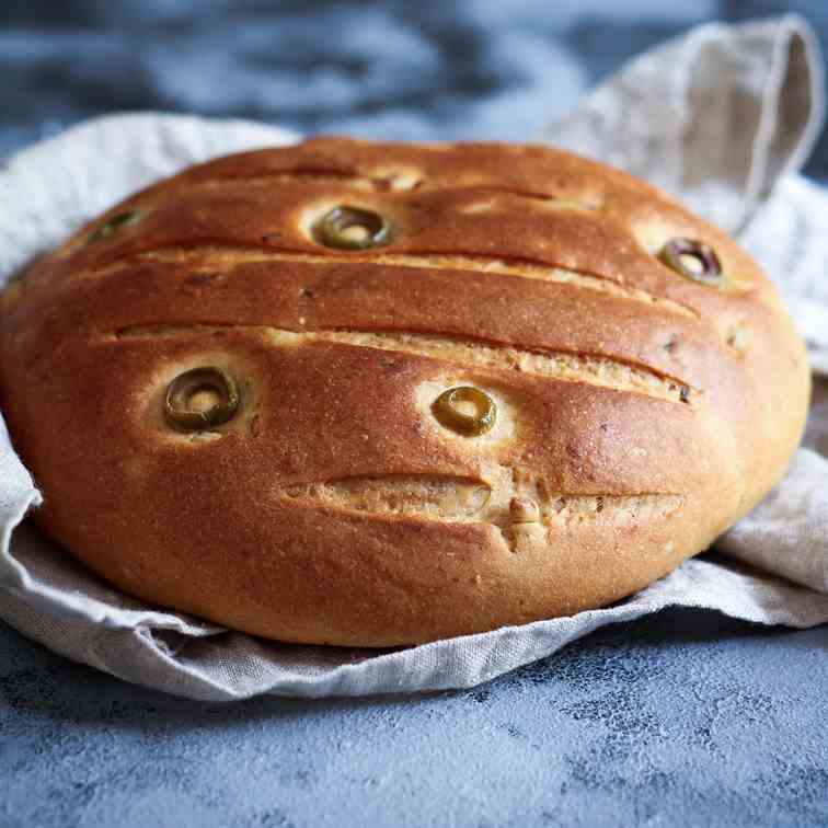 Easy Olive Bread