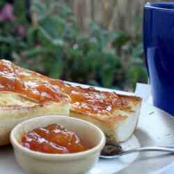 Homemade White Plum Jam