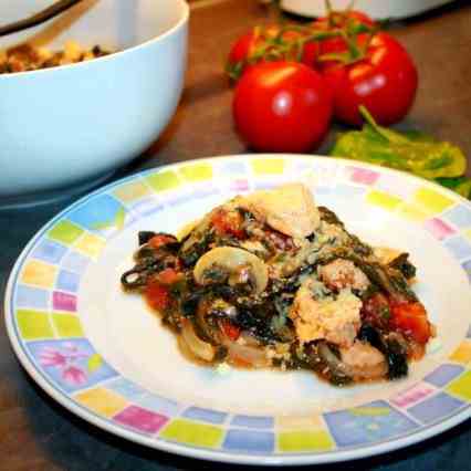 One-Pot black Pasta with Salmon