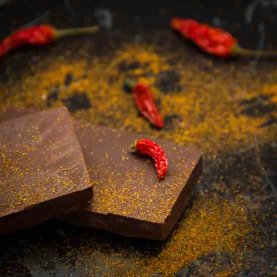 Spicy Chocolate with Cayenne Pepper