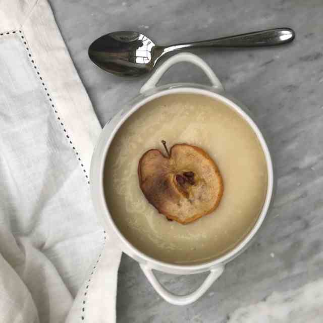 Celeriac and Apple Soup