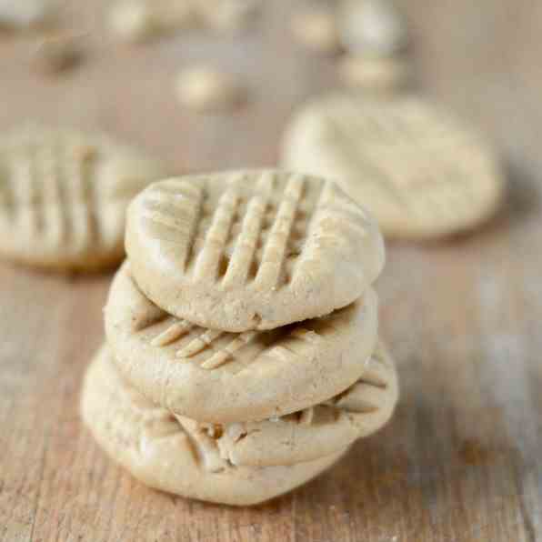 No Bake Peanut Butter Cookies