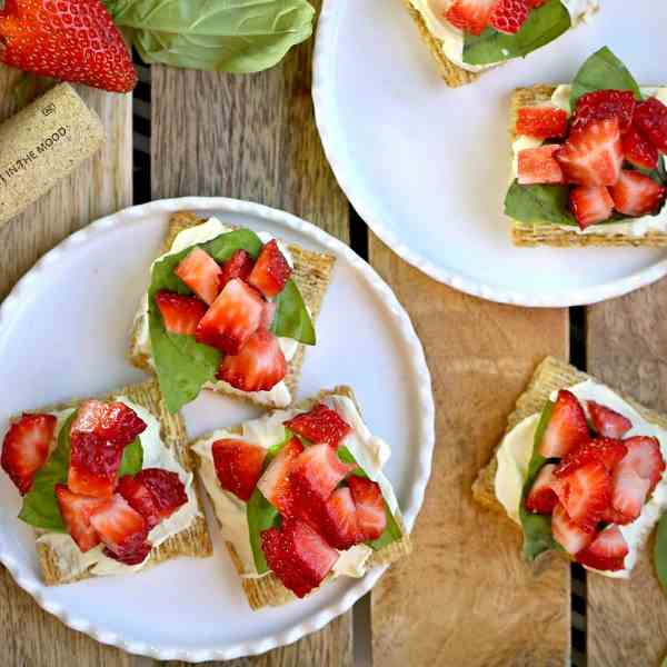 Strawberry Mascarpone Bruschetta