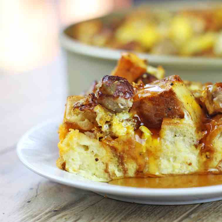 Sausage - Egg McMuffin Bake