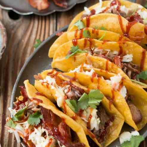 bbq pulled pork tacos
