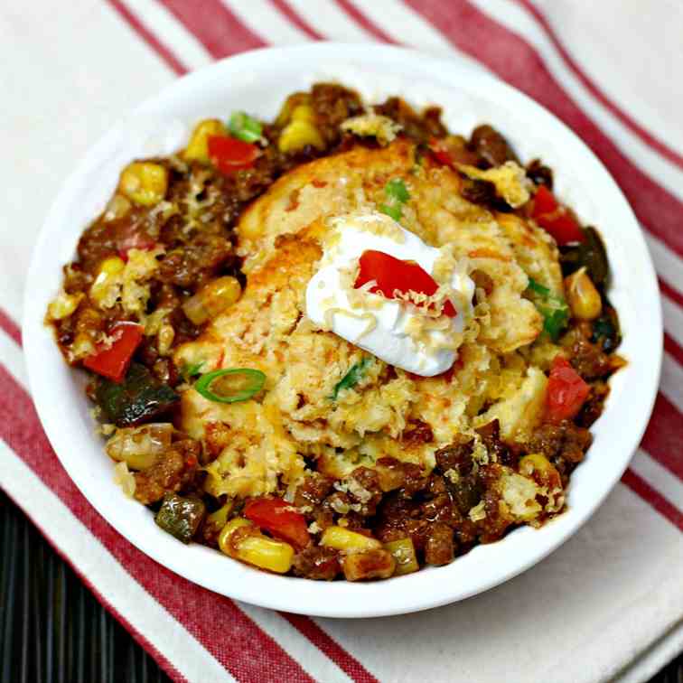 Beef Tamale Pie