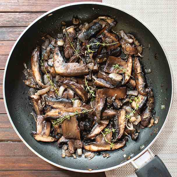 Sauteed Portobello Mushroom