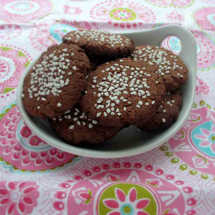 Chocolate and Coconut Cookies