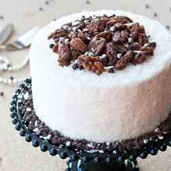 Cranberry & Coconut cake