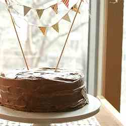 brown-butter birthday cake