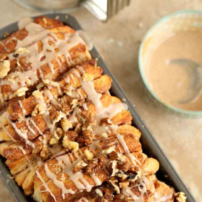 Easy Cinnamon Pull Apart Bread