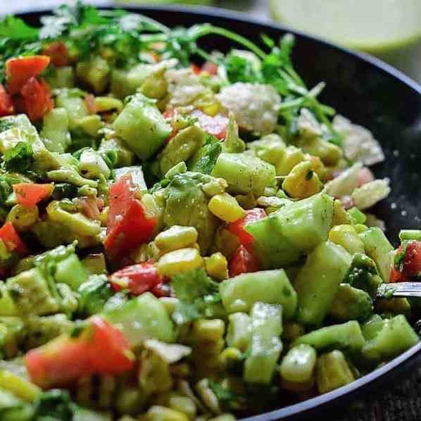 Cucumber Corn Salad