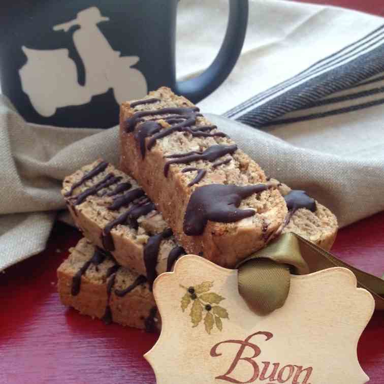 Dried Fig and Hazelnut Biscotti