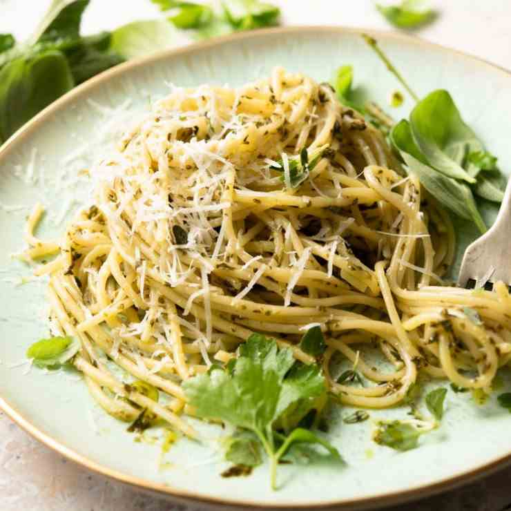 Herby Garlic Butter Pasta Sauce