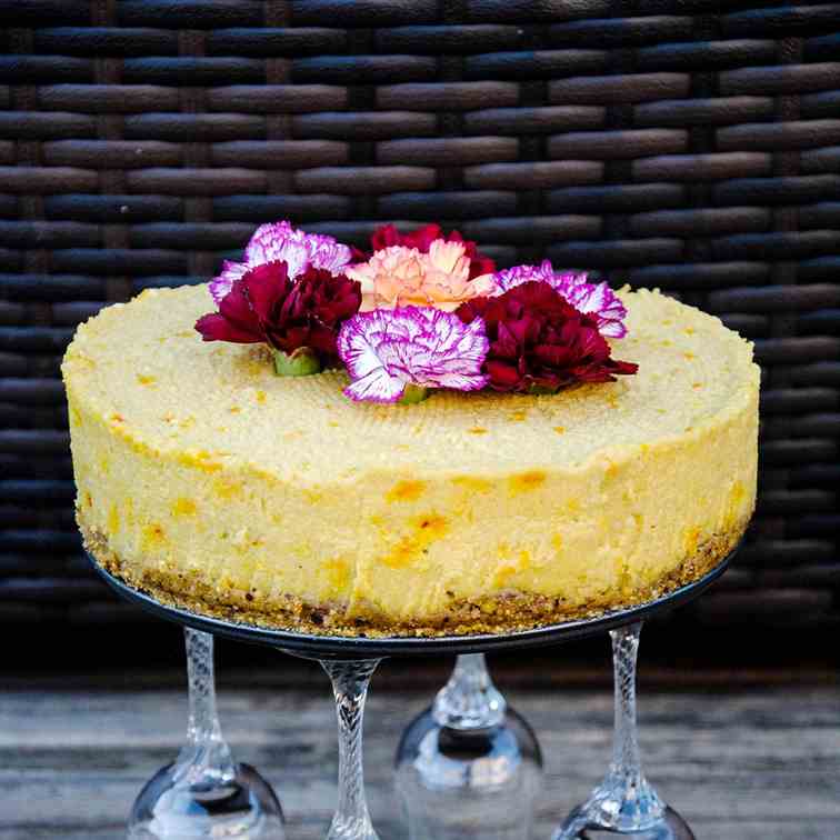 Raw mango cake