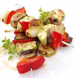 Vegetarian skewers