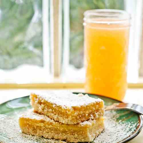 Gluten-free Triple Grapefruit Bars