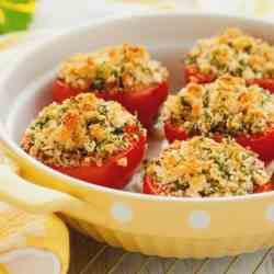 Baked Tomatoes with Cheese