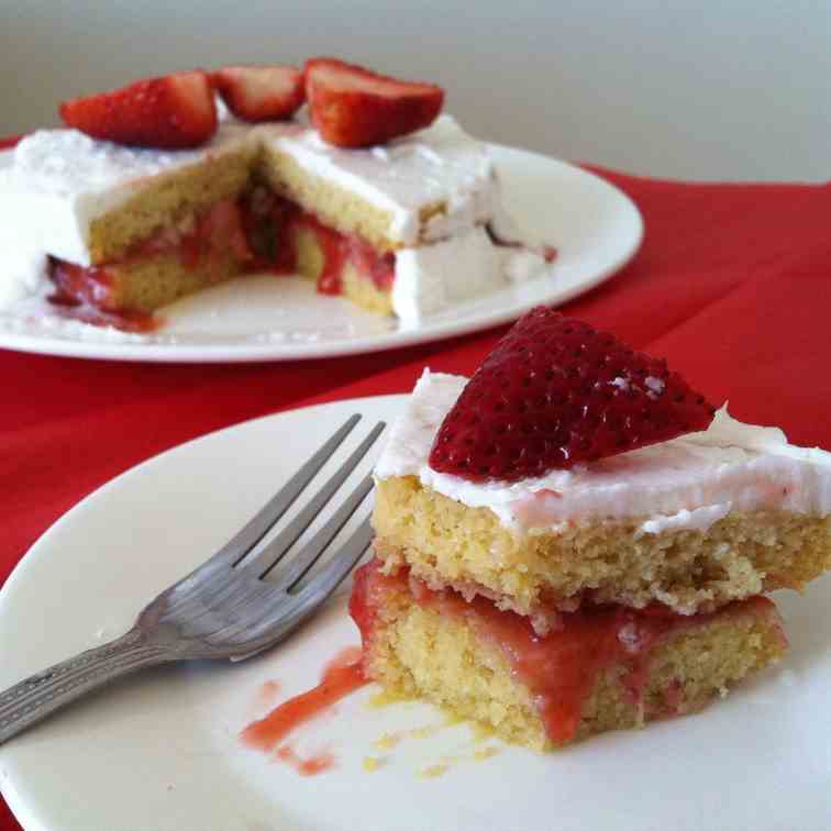 Paleo Strawberry Shortcake