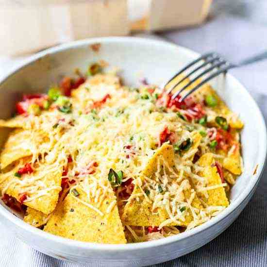 Vegetarian nachos