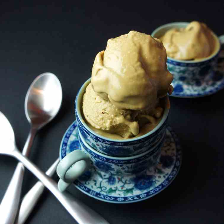 3-ingredient Matcha Ice Cream