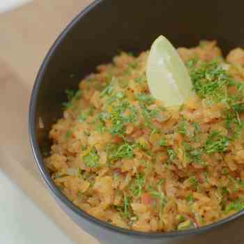 Schezwan Poha