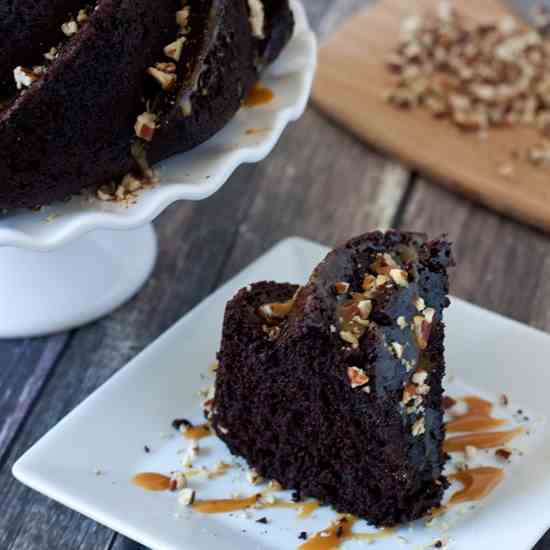 Chocolate Mayonnaise Bundt Cake