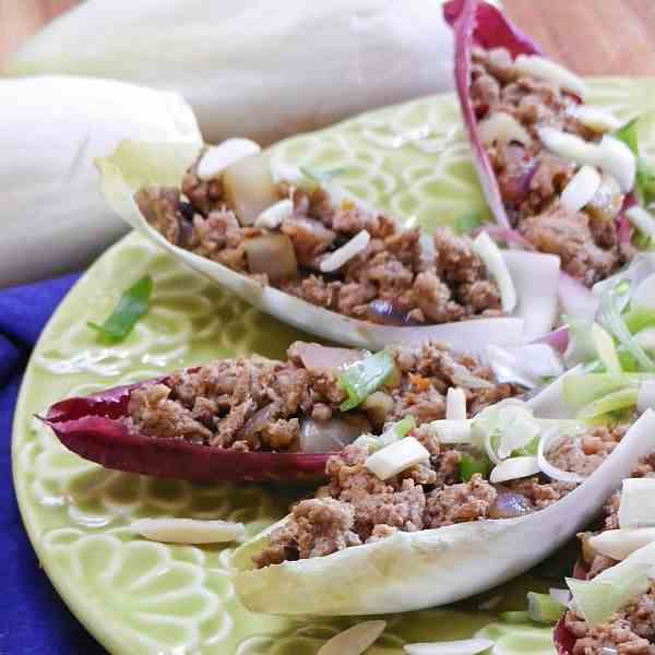 Five Spice Turkey Endive Wraps