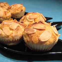 Lemon & almond muffins