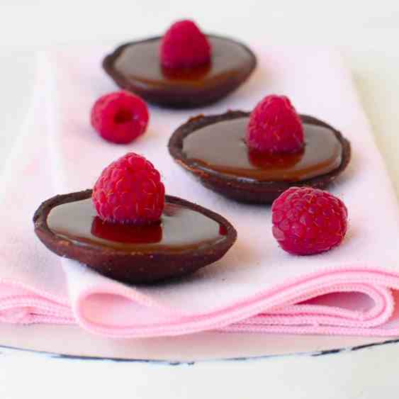 Chocolate Mocha Ganache Tarts