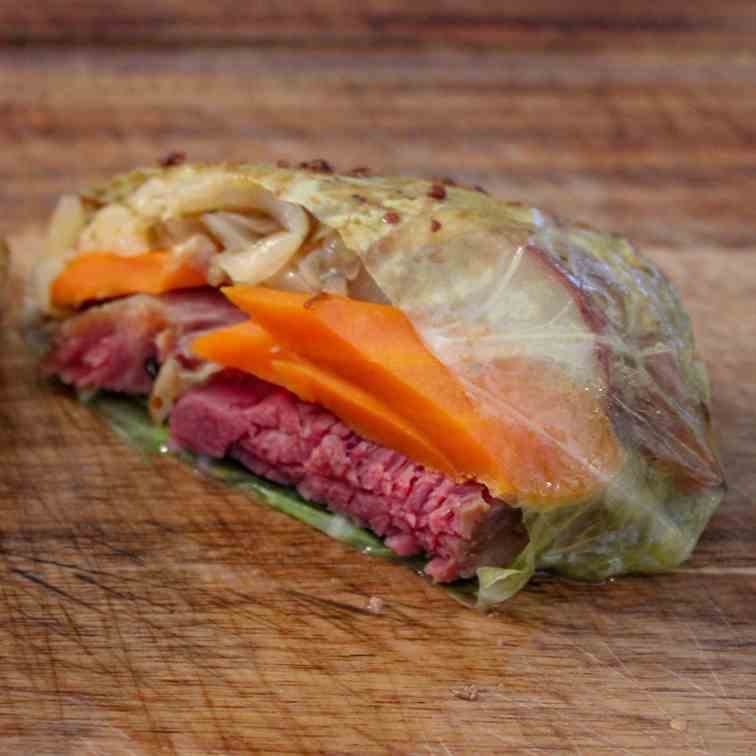 Corned Beef Cabbage Rolls