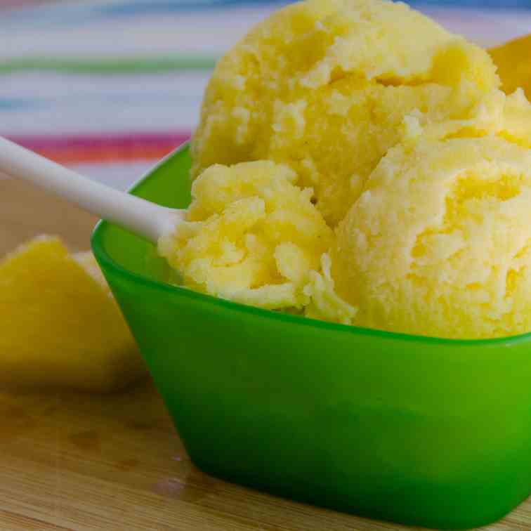 pineapple sorbet