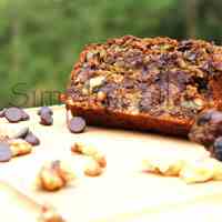 Banana dates loaf cake