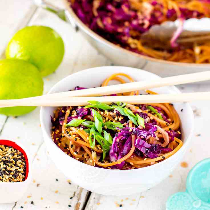 One Pot Easy Chow Mein
