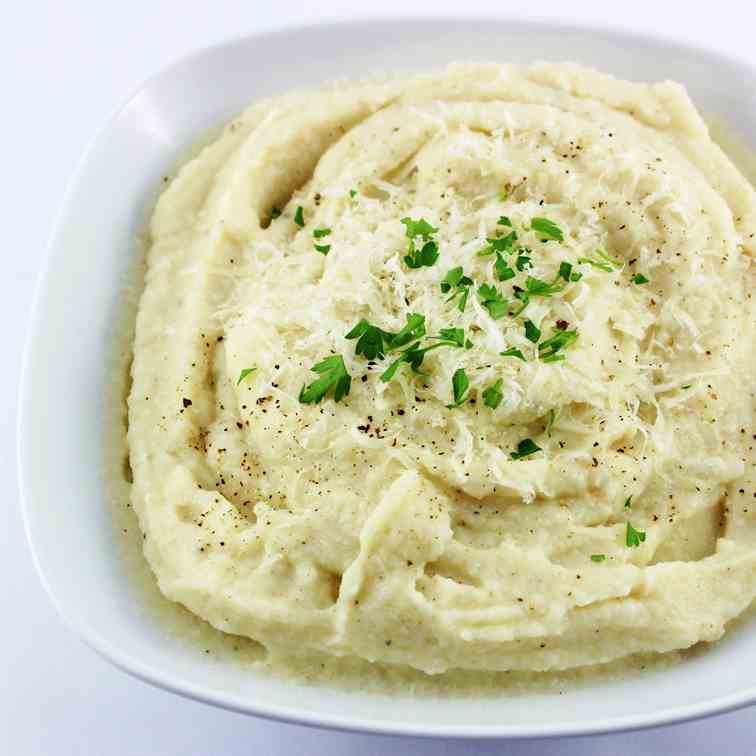 Garlic Mashed Cauliflower