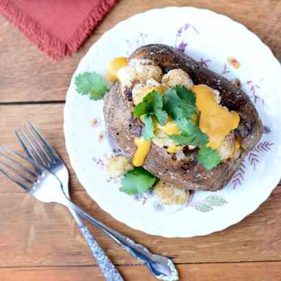 Aloo Gobi Baked Potatoes