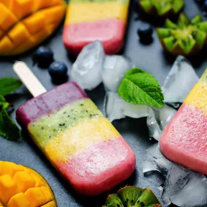 Paleo Smoothie Ice Lollies