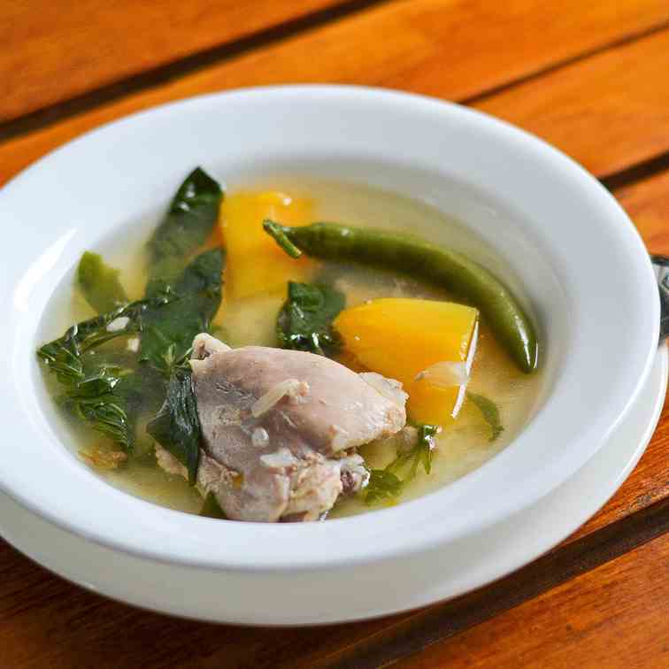 Chicken with Papaya Soup