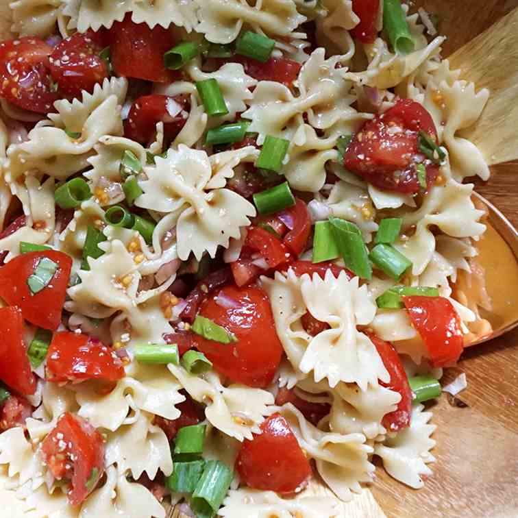 Bruschetta pasta salad