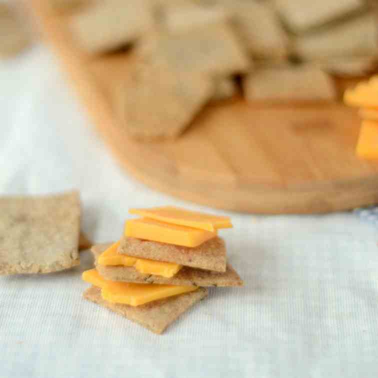 Herb Buckwheat Crackers