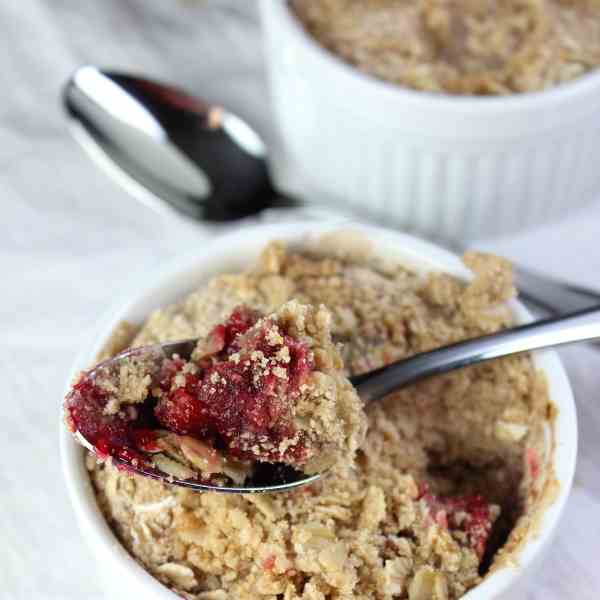 Rustic Raspberry Crumble