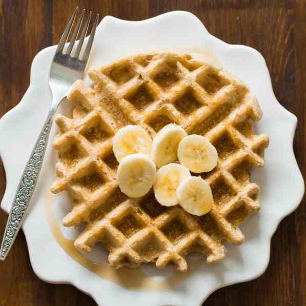 Peanut Butter Waffles