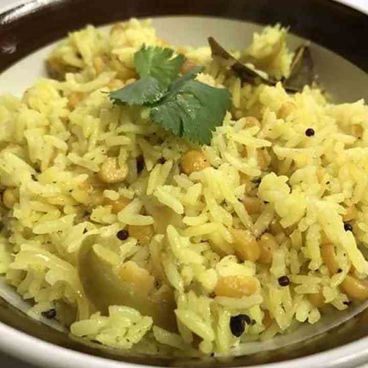 Chana Dal Pulao