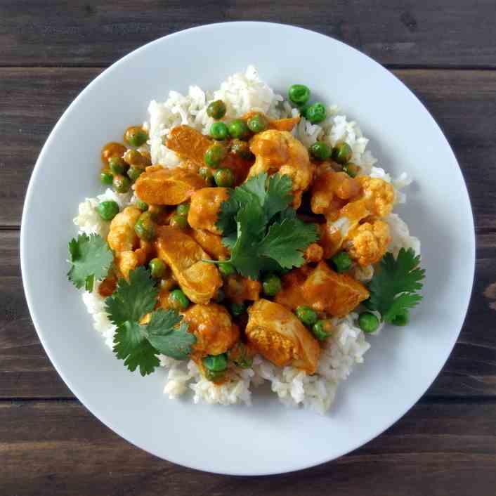 Indian butter chicken